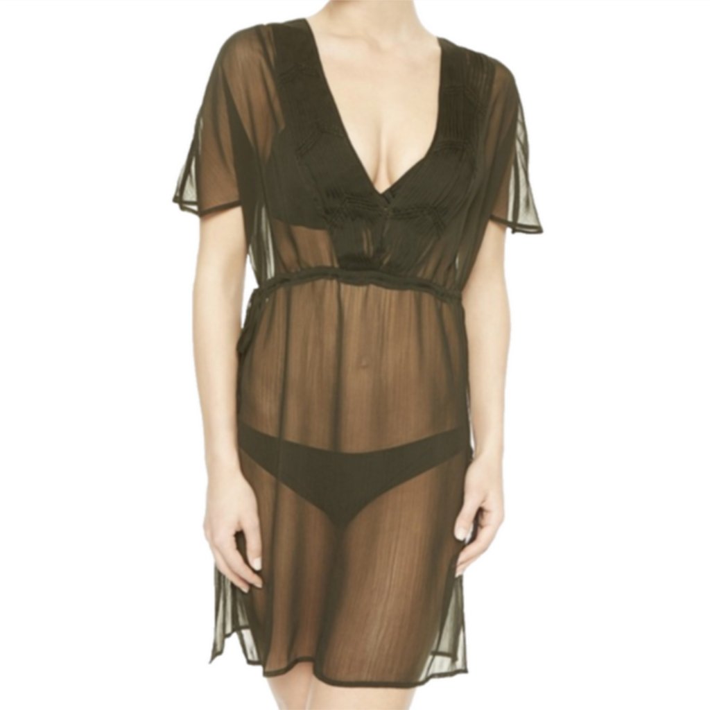 La Perla Baltimora Swim Sheer Cover Up Dress